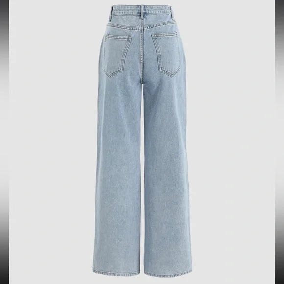 Cider | NWT Blue Denim Basic Ripped Distressed High Waist 5 Pocket Jeans XS - Picture 14 of 14